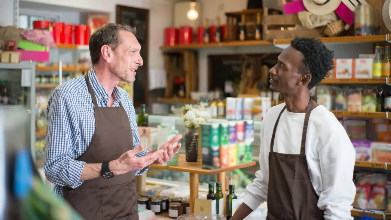 Retail floor staff — responsible business and ethical trade